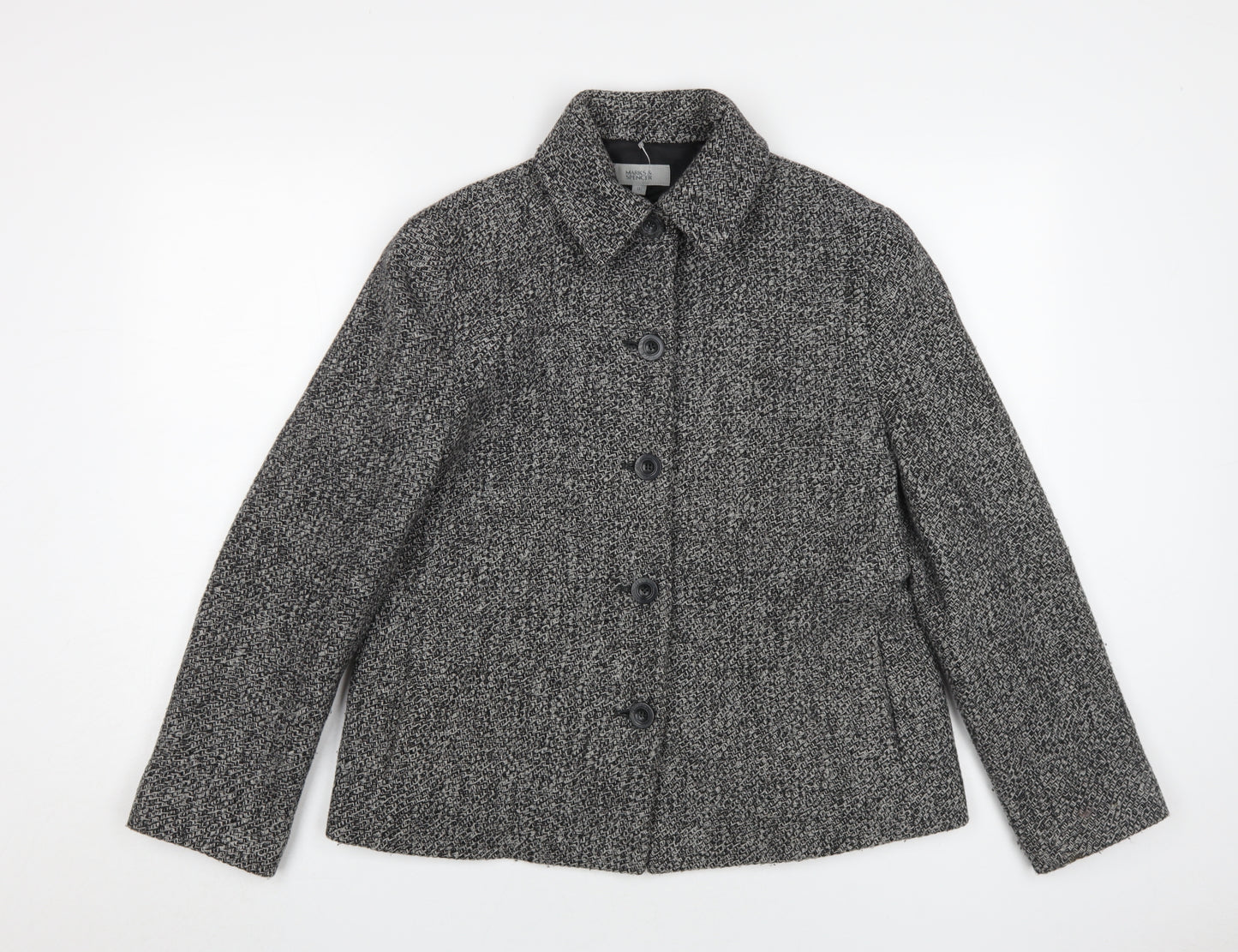 Marks and Spencer Women's Black Jacket Size 14
