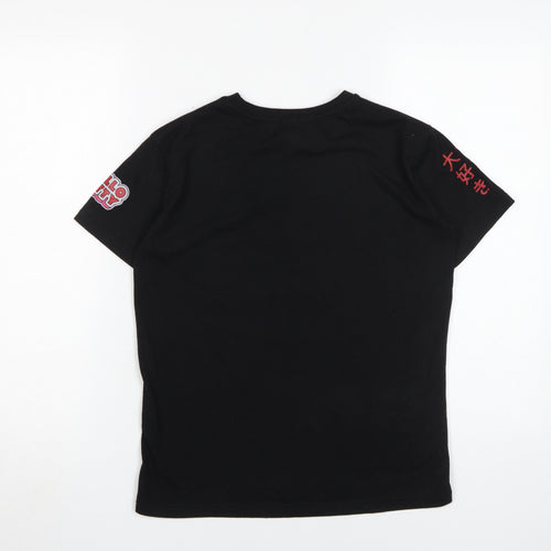 Hello Kitty x Skinnydip Black Women's T-Shirt, S, Cute Candy Design