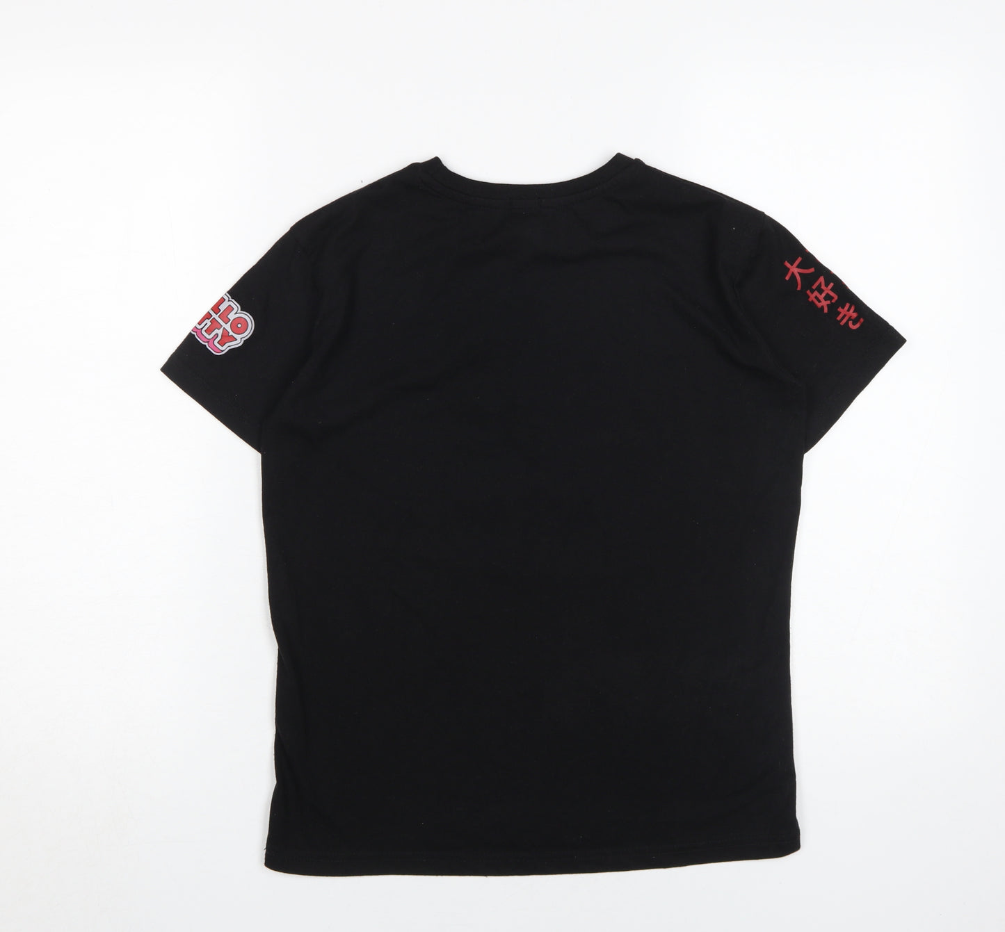 Hello Kitty x Skinnydip Black Women's T-Shirt, S, Cute Candy Design