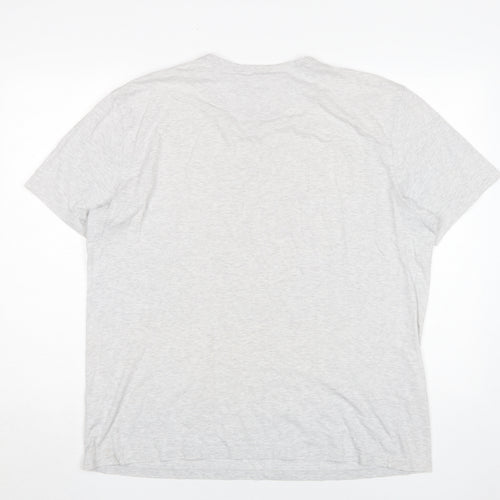 French Connection Men's Grey XL Graphic Cotton T-Shirt