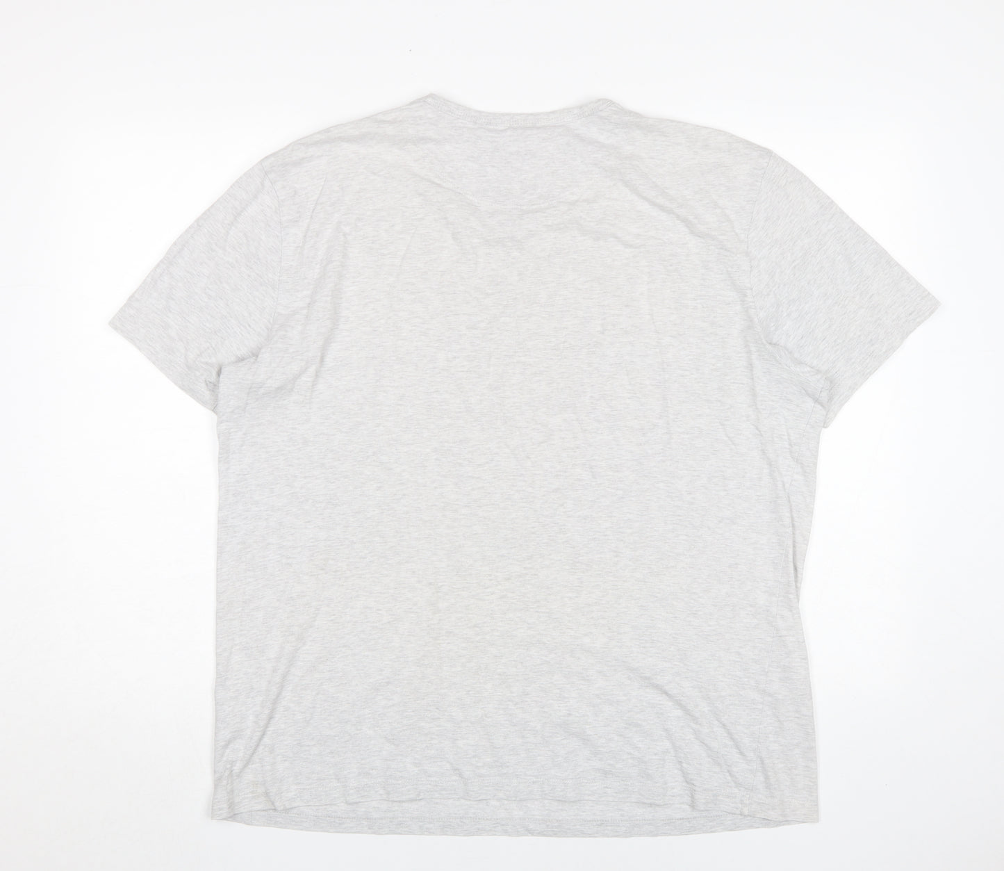 French Connection Men's Grey XL Graphic Cotton T-Shirt