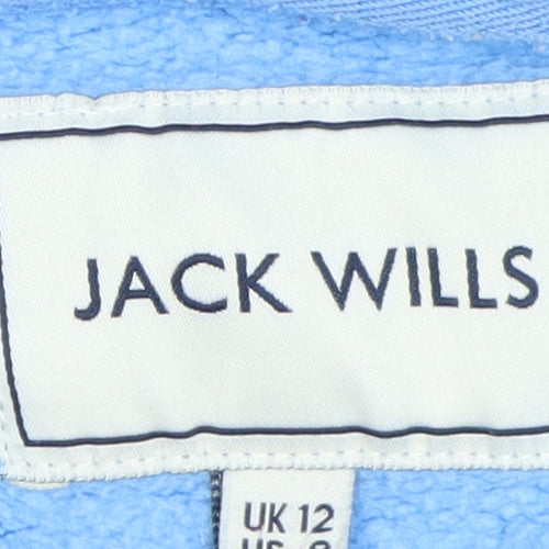 Jack Wills Women's Blue Pullover Sweatshirt Size 12