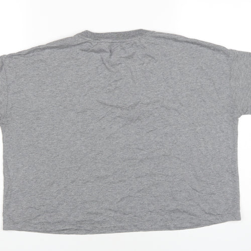 Nike Women's Grey T-Shirt, Small, Casual Style