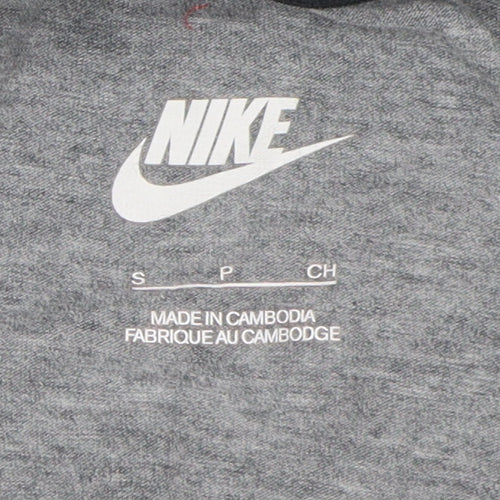 Nike Women's Grey T-Shirt, Small, Casual Style