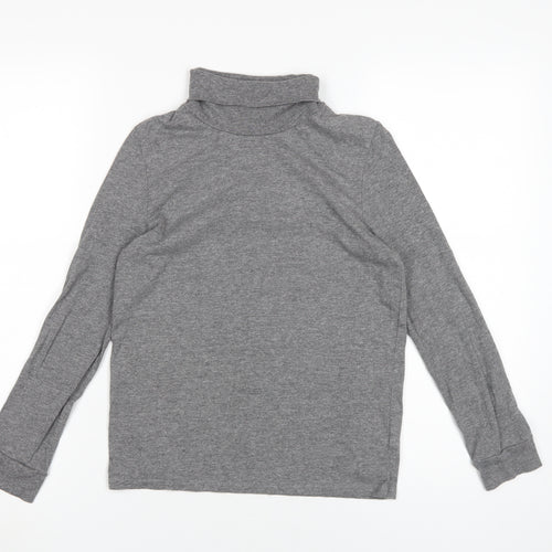 La Redoute Girls Grey Long Sleeve T-Shirt, Size 12 Years