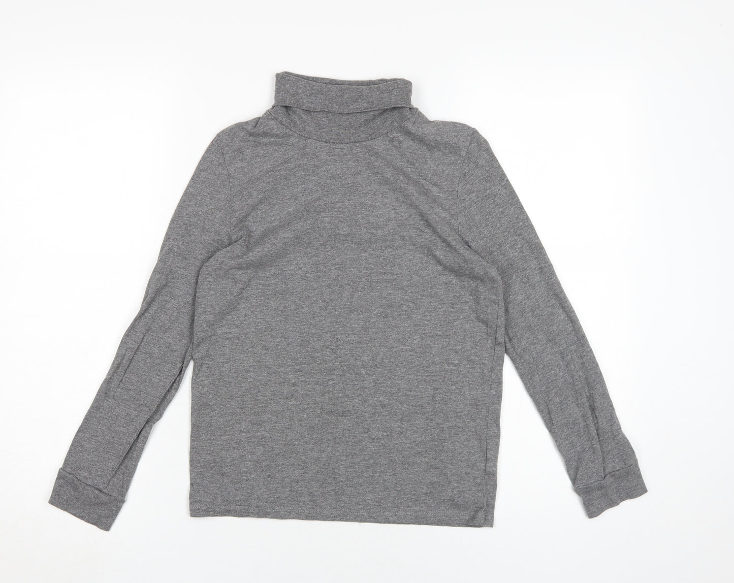 La Redoute Girls Grey Long Sleeve T-Shirt, Size 12 Years