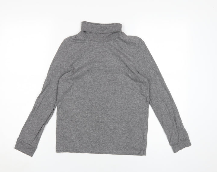 La Redoute Girls Grey Long Sleeve T-Shirt, Size 12 Years