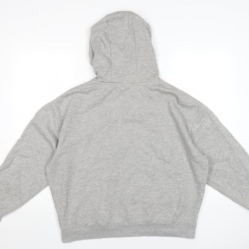 Lonsdale Women's Grey Full Zip Hoodie Size 12