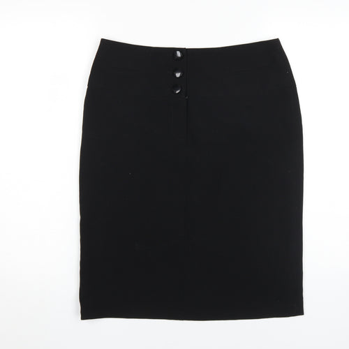 Red Herring Women's Black Pencil Skirt Size 12