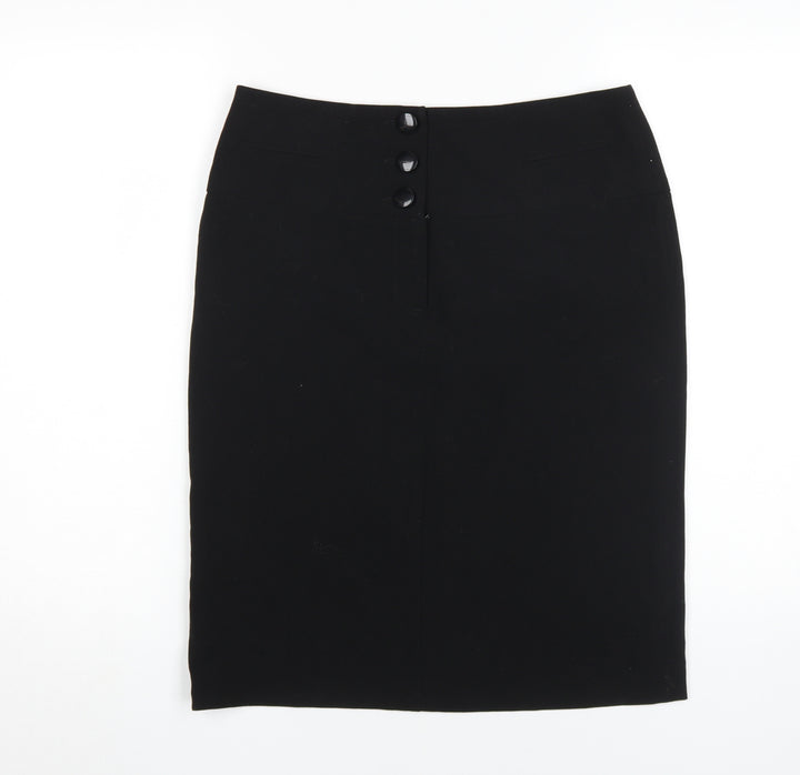 Red Herring Women's Black Pencil Skirt Size 12