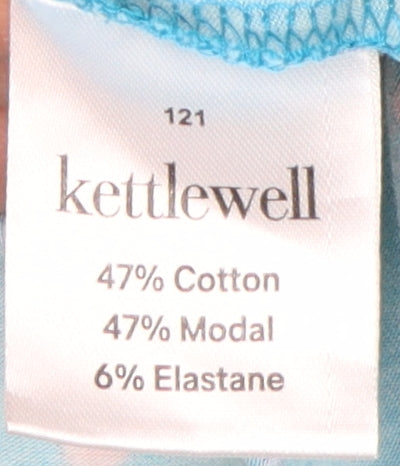 Kettlewell Women's Blue Polka Dot T-Shirt XS