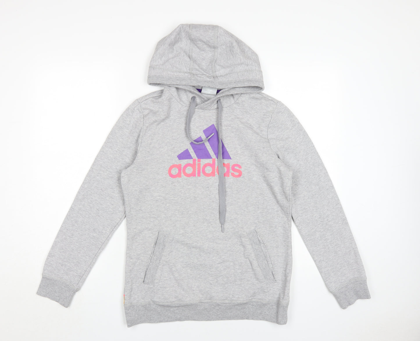 Adidas Women's Grey Pullover Hoodie Size 12