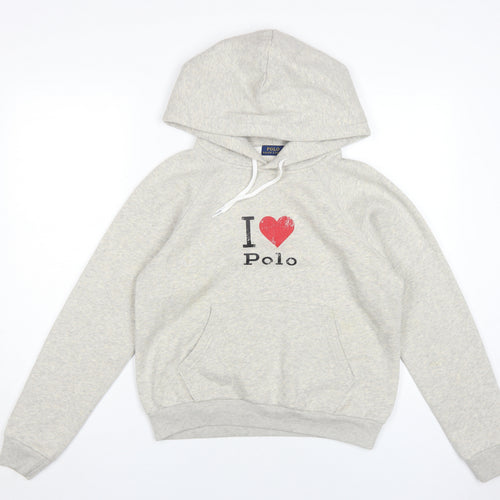 Polo Ralph Lauren Women's Grey Hoodie M