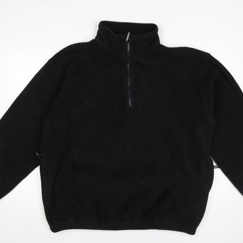 Grizzly Men's Black Fleece Sweatshirt L