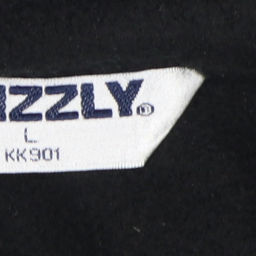 Grizzly Men's Black Fleece Sweatshirt L