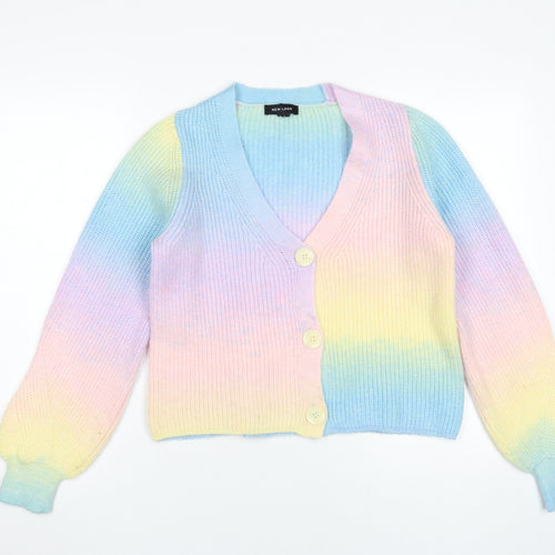 New Look Women's S Multicoloured Cardigan