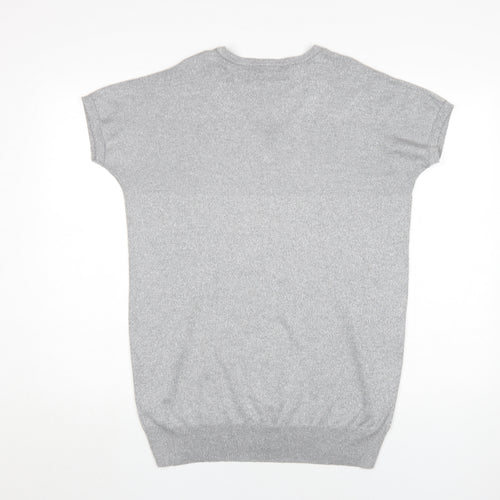 Wallis Grey Women's M T-Shirt Dress Viscose Blend