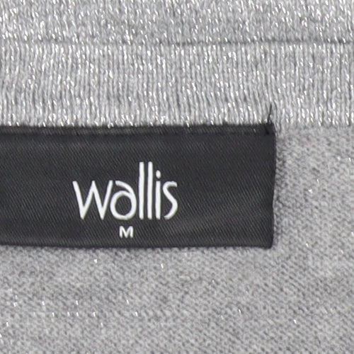 Wallis Grey Women's M T-Shirt Dress Viscose Blend