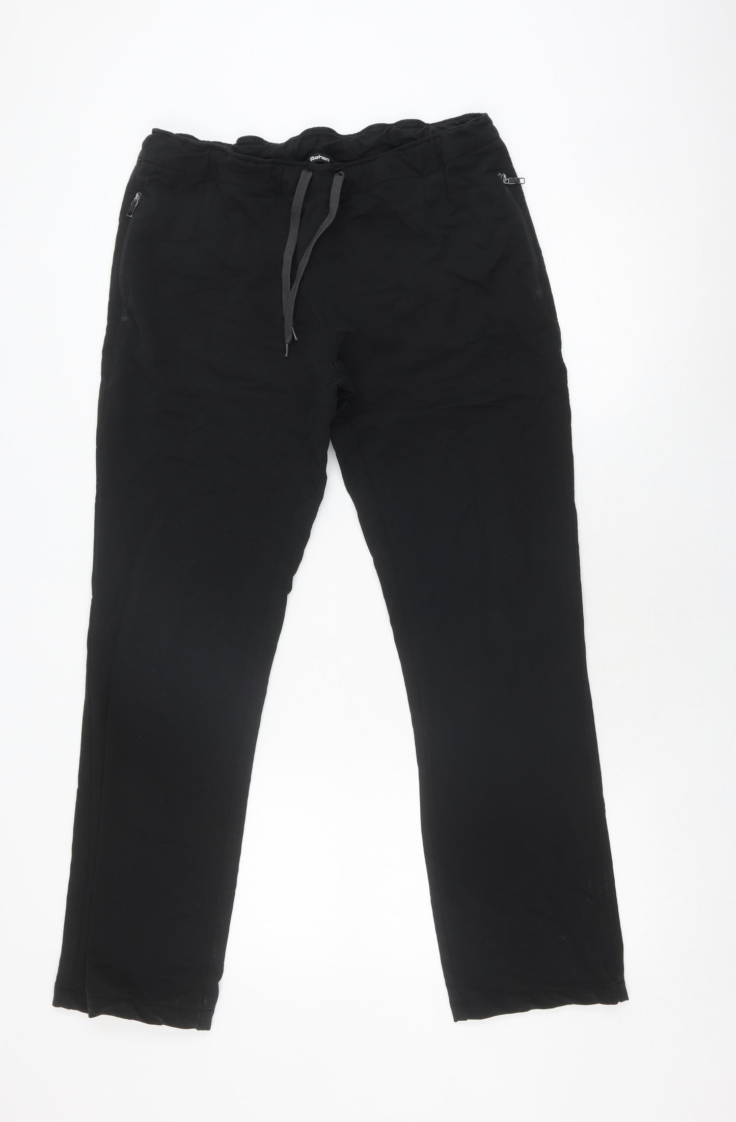 Rohan Men's Black Jogger Trousers Size L
