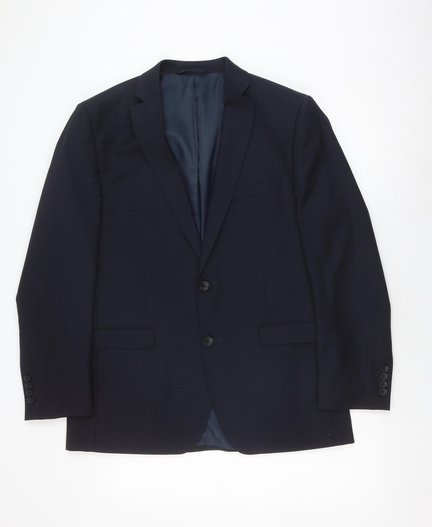 Moss 1851 Men's Navy Tailored Fit Blazer 42R