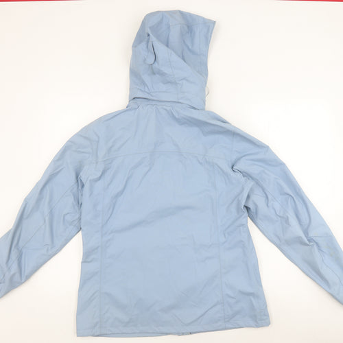 Quechua Women's Blue Hooded Jacket Size 16 Casual