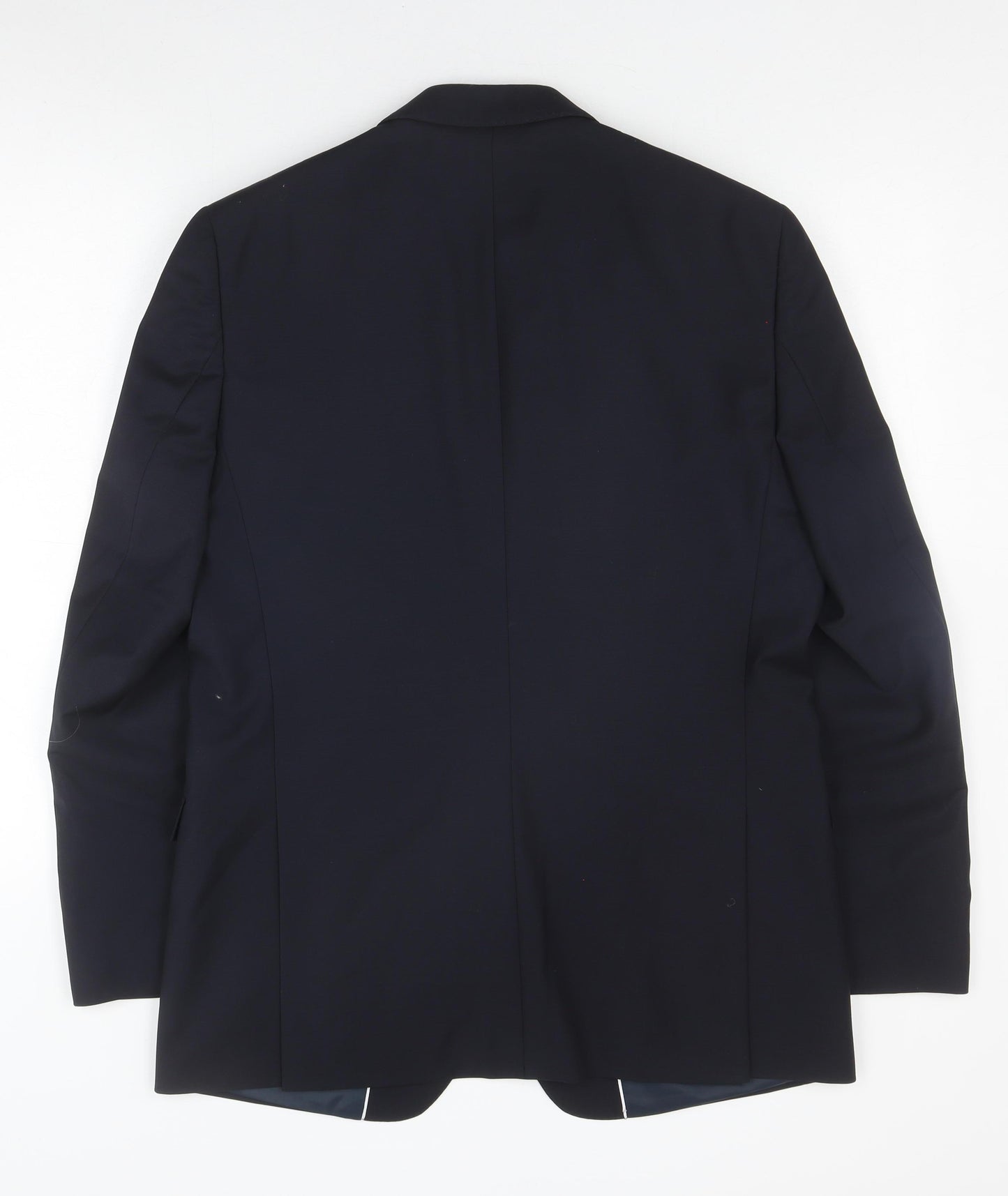 Men's Moss 1851 Black Blazer, Regular Fit, Size 42R