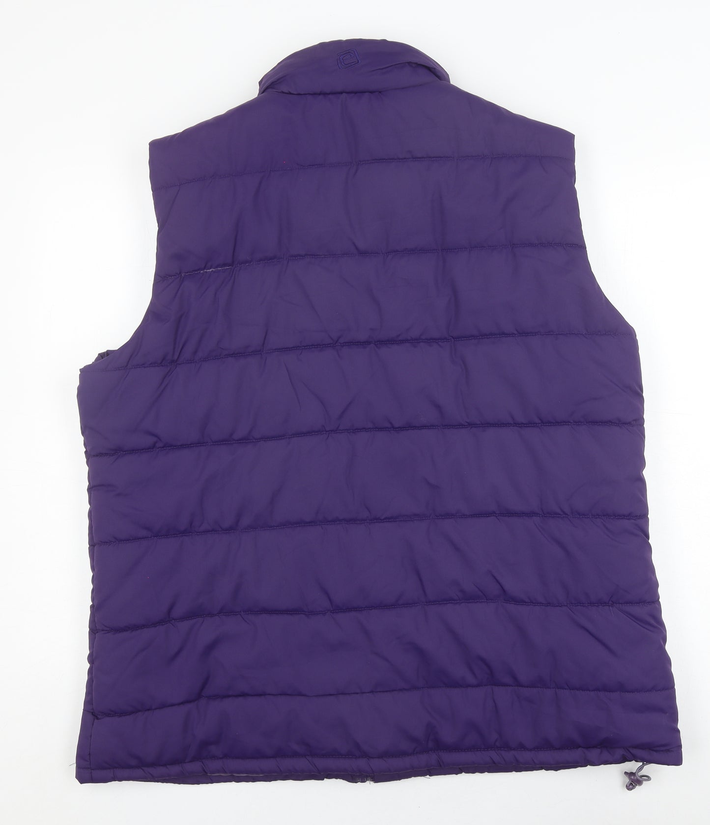 Mountain Essentials Women's Purple Gilet 20 Padded Zip Outdoor