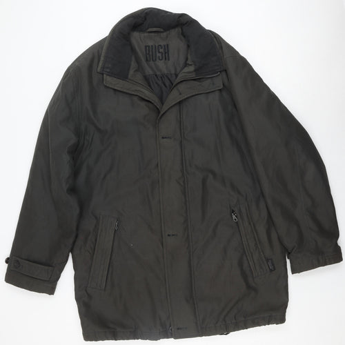 Bush Men's Green Military Jacket R40 Casual