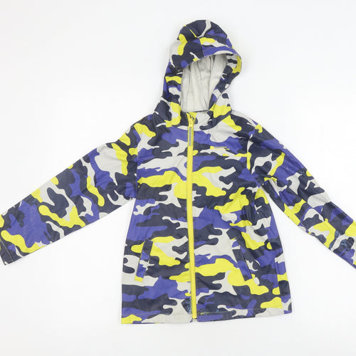 Mountain Warehouse Boys Camouflage Rain Coat 7-8 Years