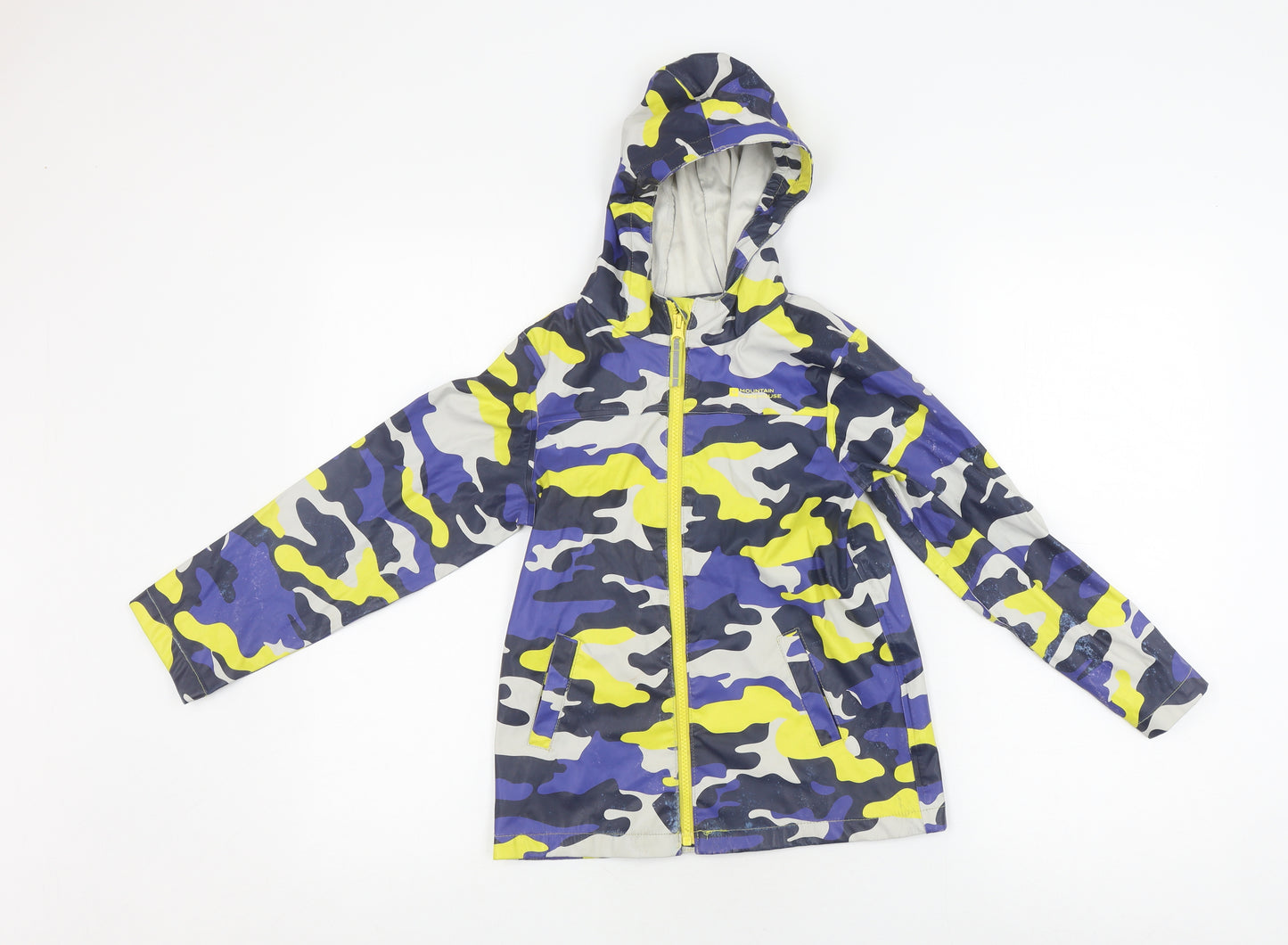 Mountain Warehouse Boys Camouflage Rain Coat 7-8 Years