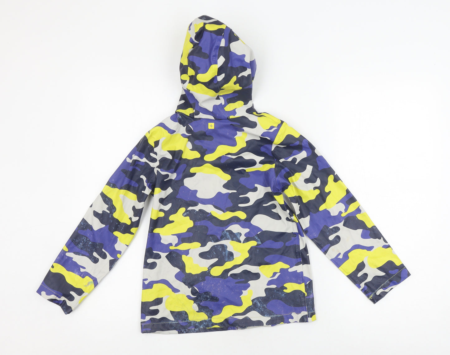 Mountain Warehouse Boys Camouflage Rain Coat 7-8 Years