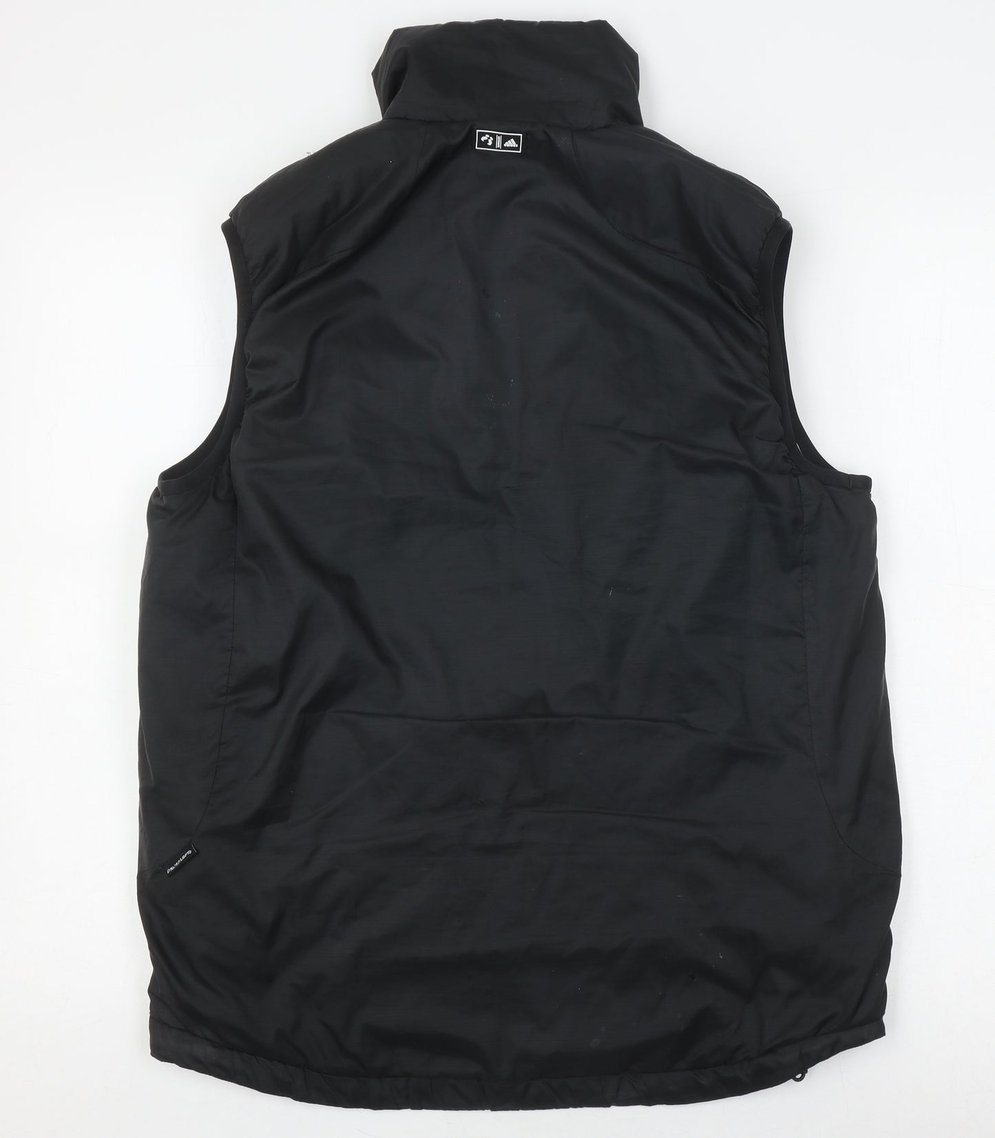 Adidas Men's Black Puffer Waistcoat Size S, Casual