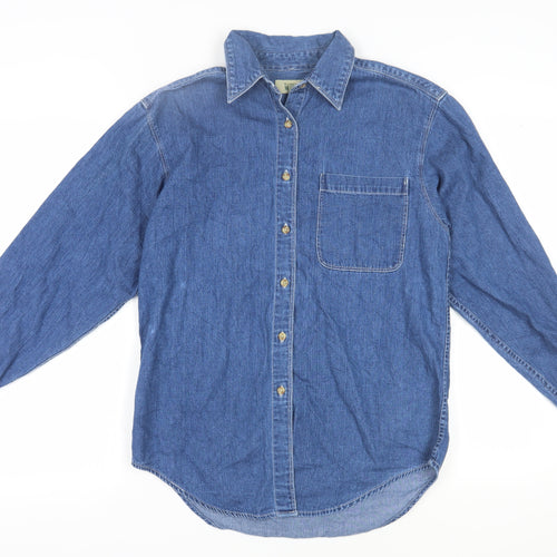 Great Northwest Women's Blue Denim Button-Up Shirt