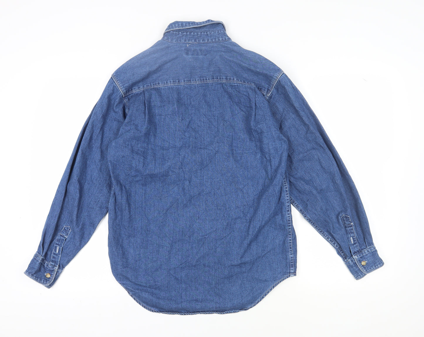 Great Northwest Women's Blue Denim Button-Up Shirt