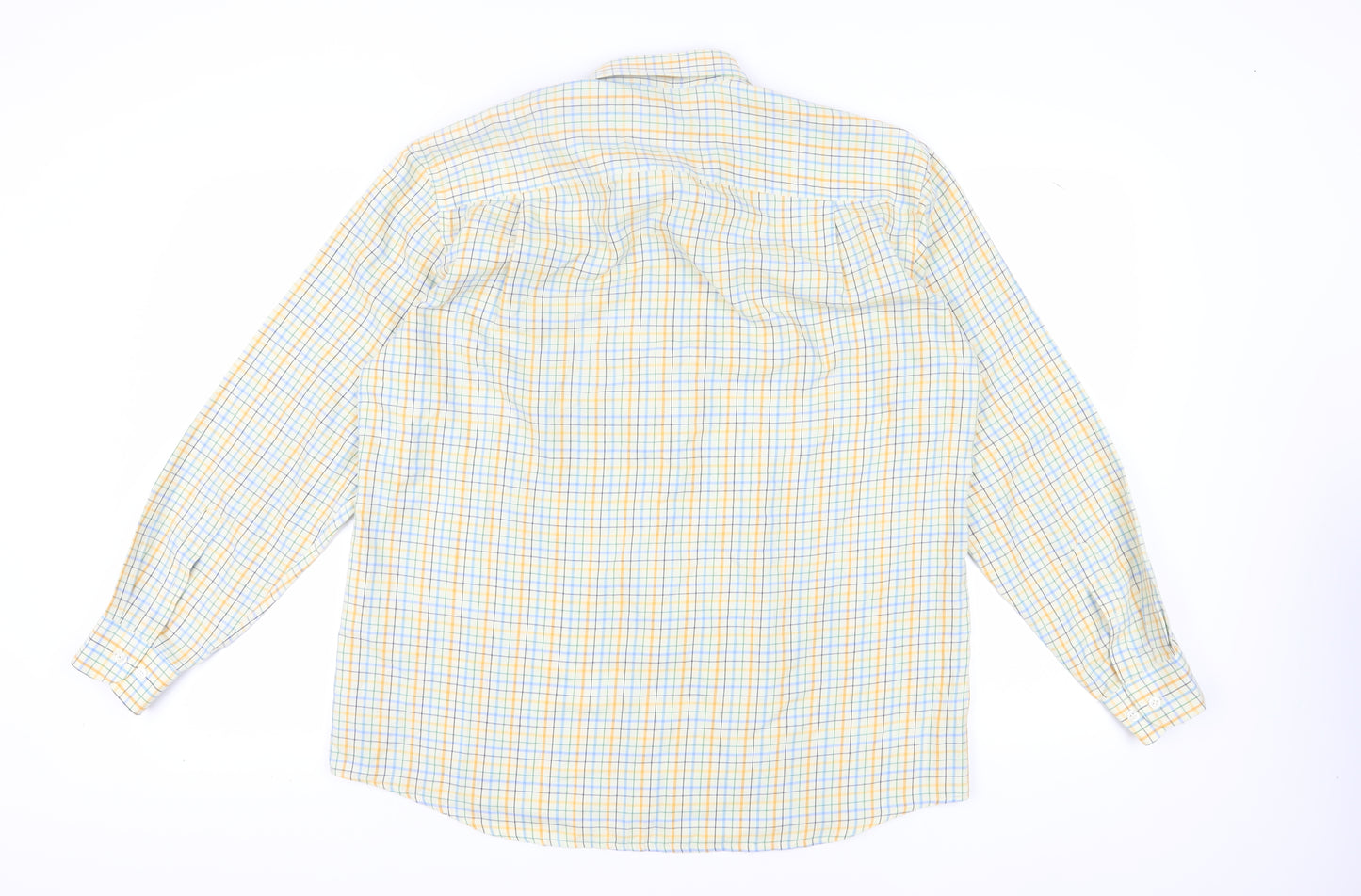 C&H Men's Checkered Slim Fit Long Sleeve Shirt