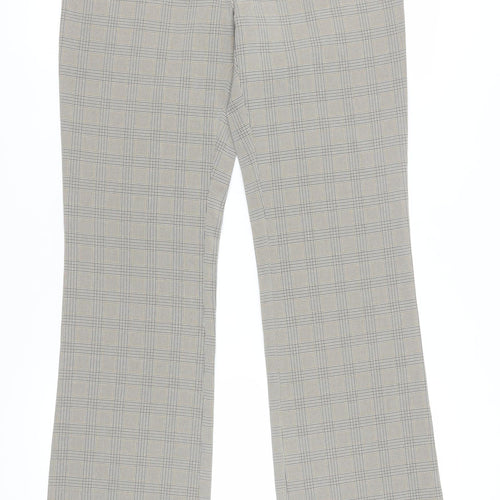 Industrie Women's Grey Check Dress Pants - Size L