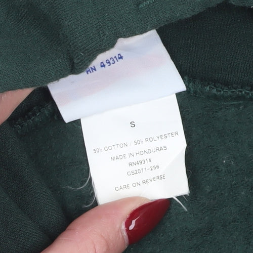 Champion Men's Green Pullover Hoodie - Size S