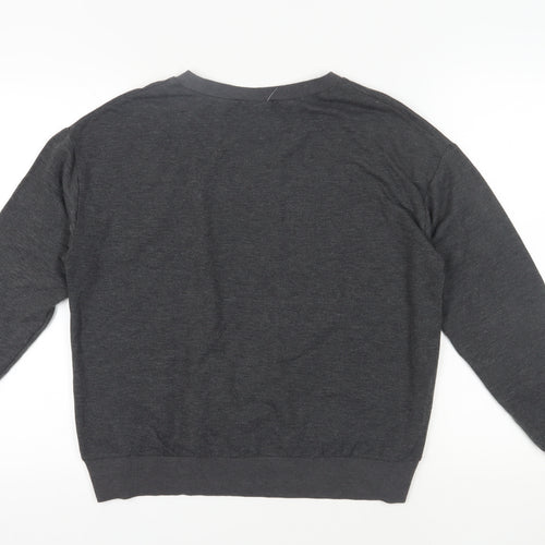 Reebok Grey Sweatshirt Unisex Adult M Pullover Activewear