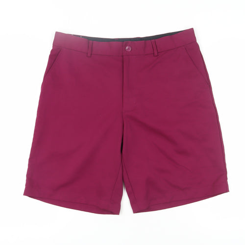 Greg Norman Men's Red Chino Shorts Size 34