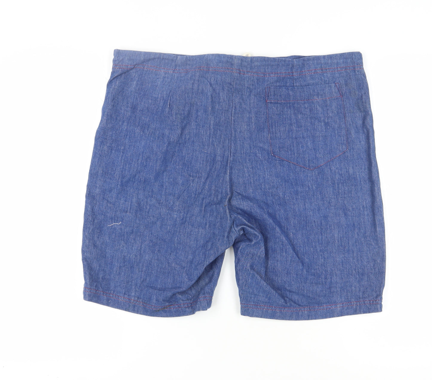 Jantzen Men's Blue Chino Shorts, Large, Denim, Casual Style