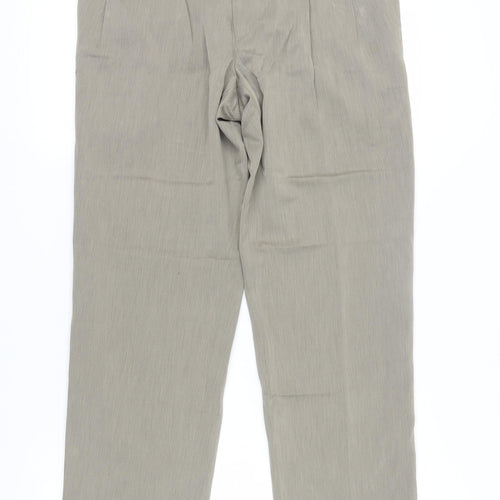 Stafford Grey Men's Dress Pants Size 34, Straight Leg