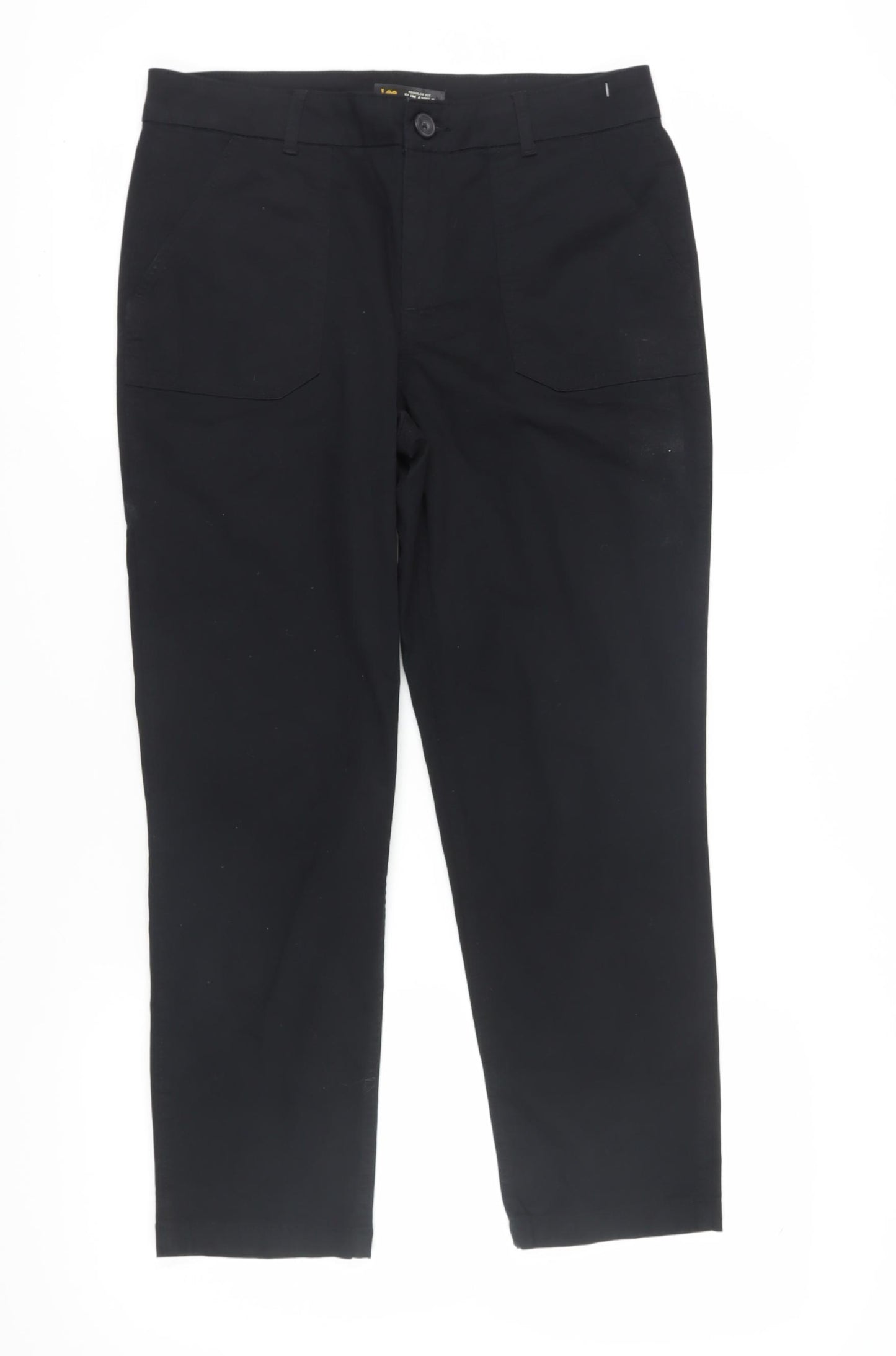 Lee Women's Black Slim Ankle Trousers - Size 10