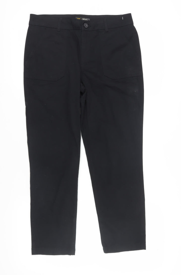 Lee Women's Black Slim Ankle Trousers - Size 10