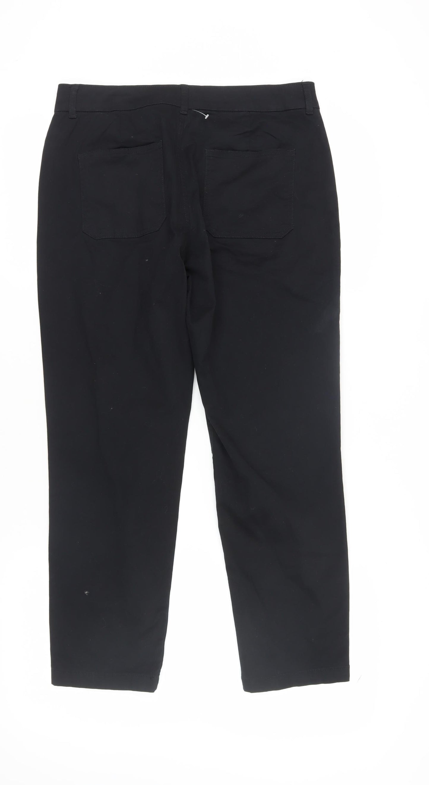 Lee Women's Black Slim Ankle Trousers - Size 10