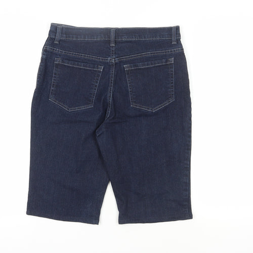 Gloria Vanderbilt Women's Blue Denim Shorts Size 8
