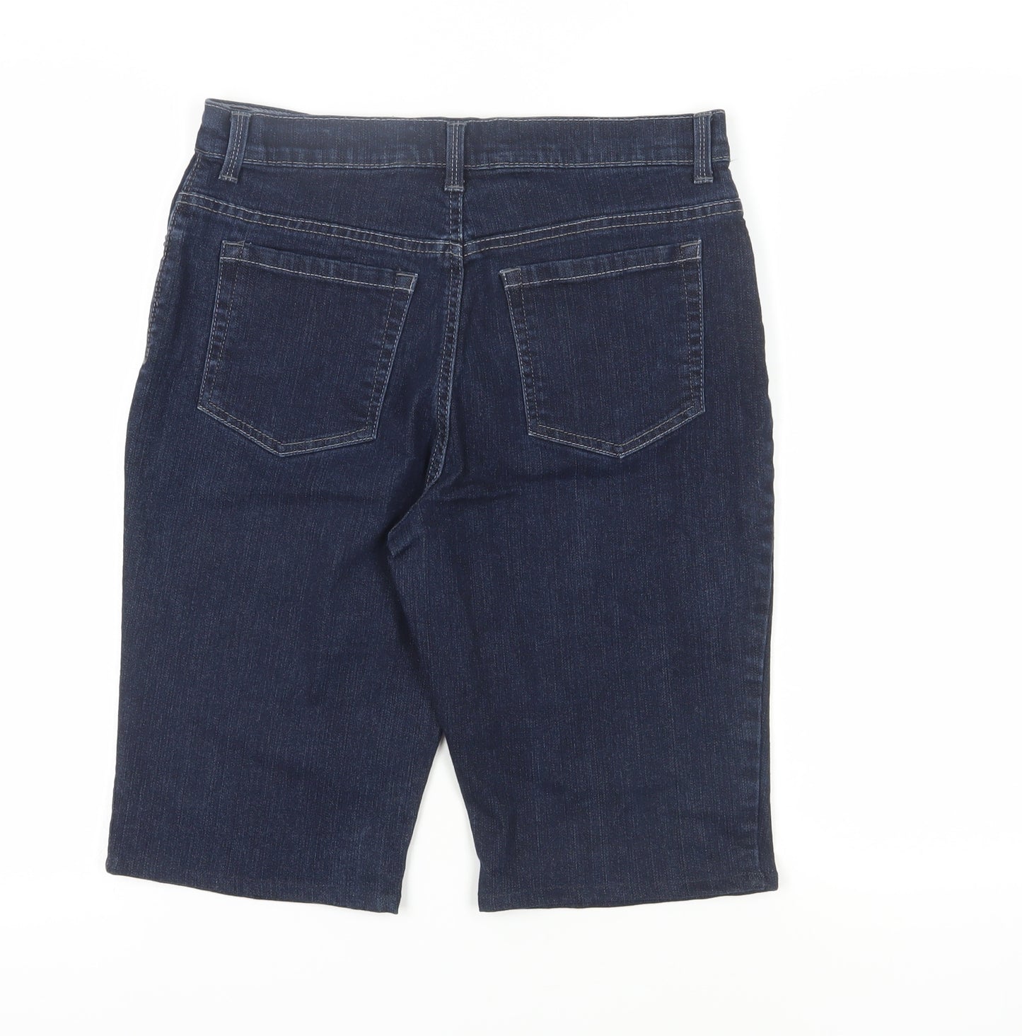 Gloria Vanderbilt Women's Blue Denim Shorts Size 8