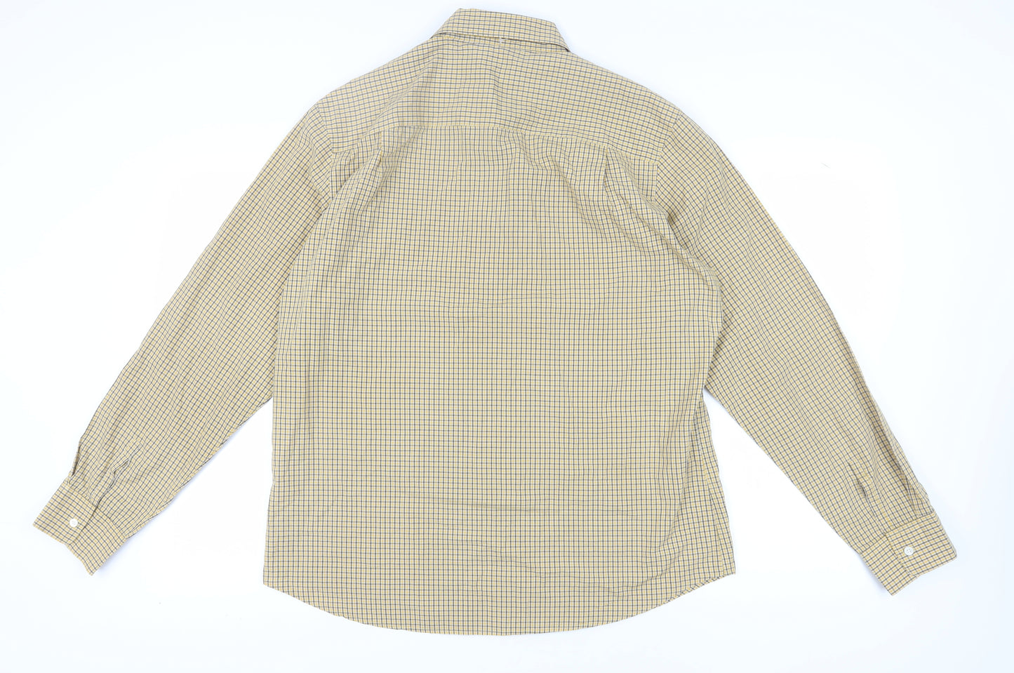 Club Monaco Men's Multicoloured Check Shirt XL