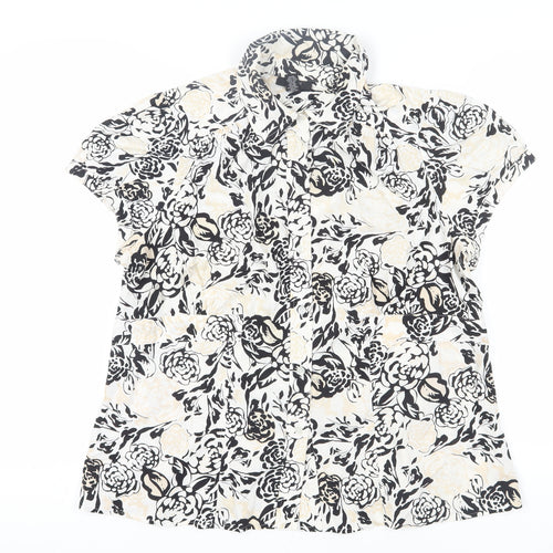 Alfani Women's Multicoloured Button-Up Blouse, Size 16 Plus