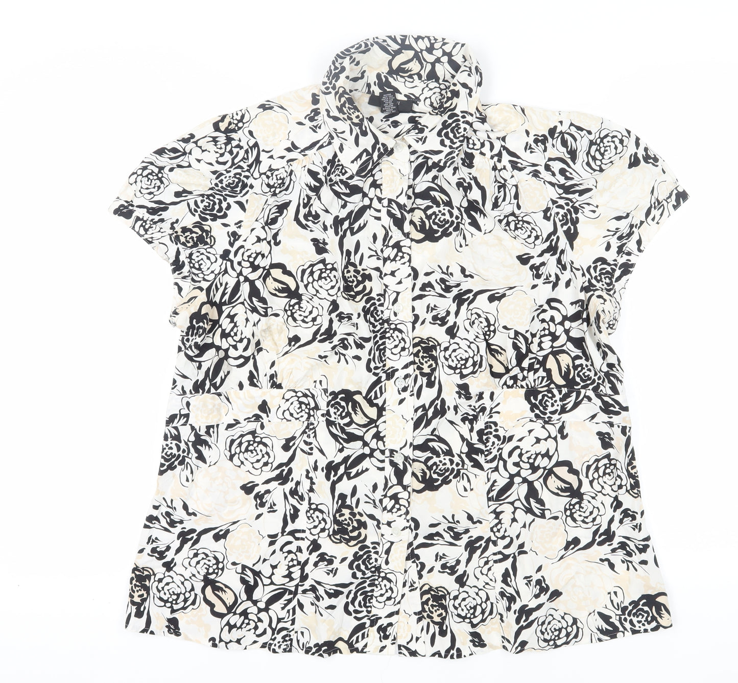 Alfani Women's Multicoloured Button-Up Blouse, Size 16 Plus