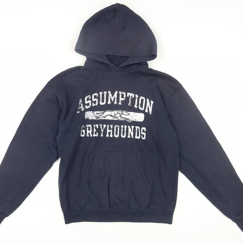 Champion Blue Hoodie Unisex Adult Medium Pullover
